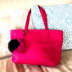 Gorgeous Campo Marzio Bag w Pom Pom Fob